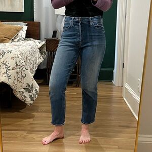 Mother Tomcat Ankle Jeans